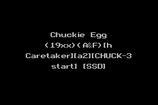 Chuckie Egg (19xx)(A&F)[h Caretaker][a2][CHUCK-3 start] [SSD]