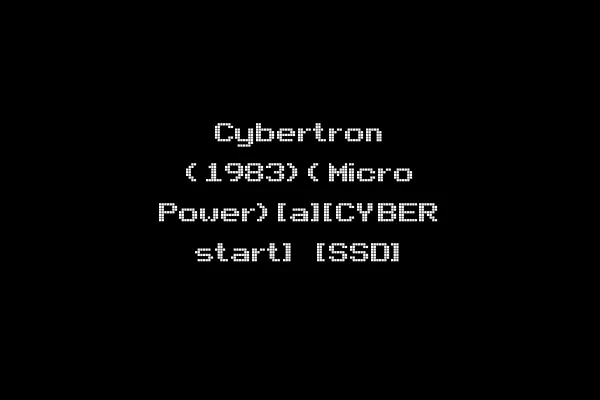 Cybertron (1983)(Micro Power)[a][CYBER start] [SSD]
