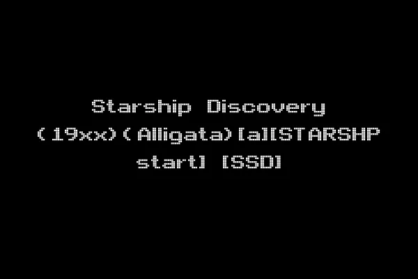 Starship Discovery (19xx)(Alligata)[a][STARSHP start] [SSD]