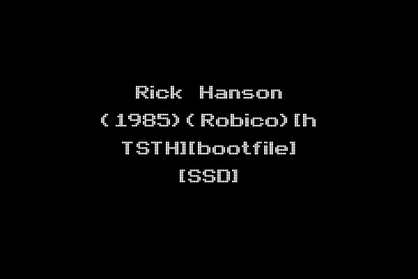 Rick Hanson (1985)(Robico)[h TSTH][bootfile] [SSD]