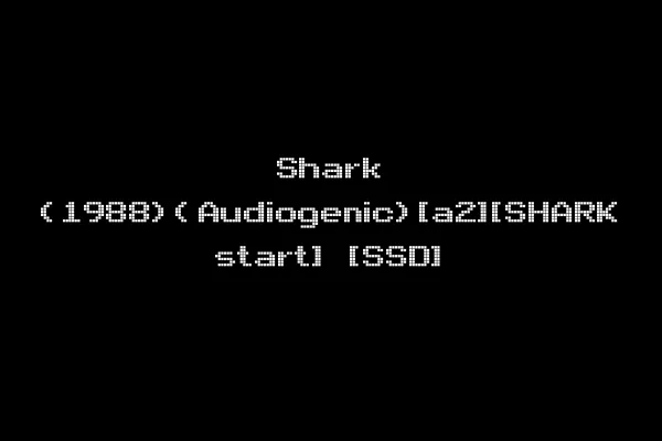 Shark (1988)(Audiogenic)[a2][SHARK start] [SSD]
