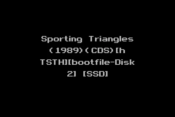 Sporting Triangles (1989)(CDS)[h TSTH][bootfile-Disk 2] [SSD]