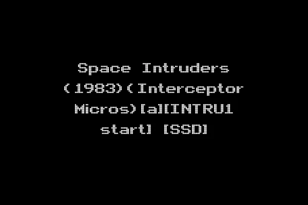 Space Intruders (1983)(Interceptor Micros)[a][INTRU1 start] [SSD]