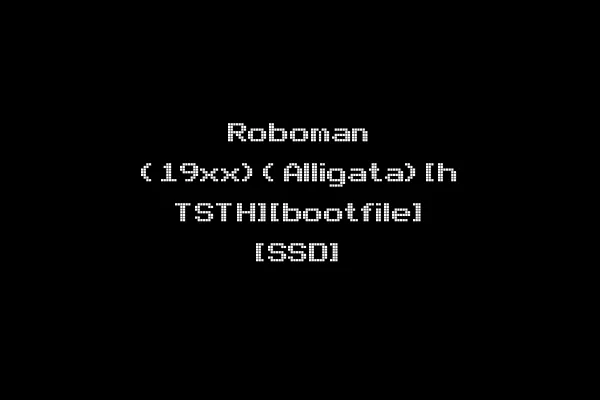 Roboman (19xx)(Alligata)[h TSTH][bootfile] [SSD]