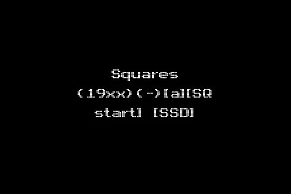 Squares (19xx)(-)[a][SQ start] [SSD]
