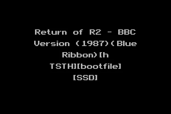 Return of R2 - BBC Version (1987)(Blue Ribbon)[h TSTH][bootfile] [SSD]