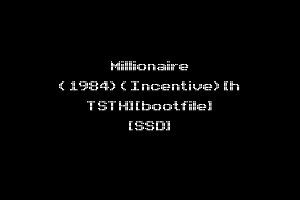 Millionaire (1984)(Incentive)[h TSTH][bootfile] [SSD]