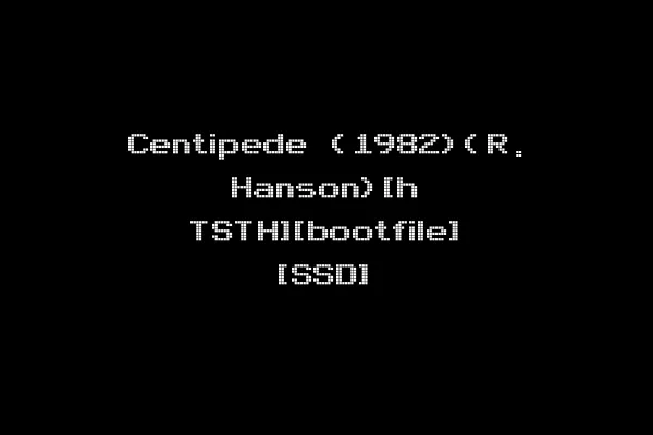 Centipede (1982)(R. Hanson)[h TSTH][bootfile] [SSD]