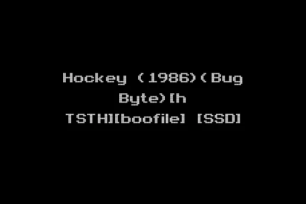 Hockey (1986)(Bug Byte)[h TSTH][boofile] [SSD]