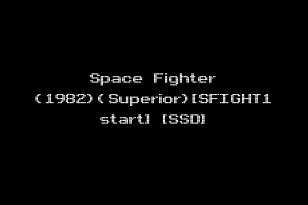 Space Fighter (1982)(Superior)[SFIGHT1 start] [SSD]
