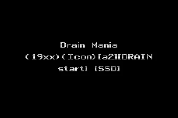 Drain Mania (19xx)(Icon)[a2][DRAIN start] [SSD]