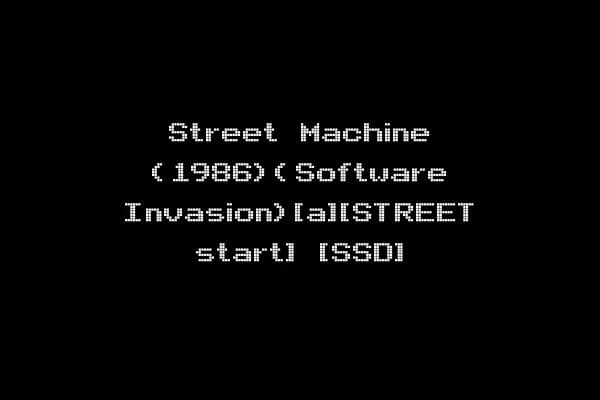 Street Machine (1986)(Software Invasion)[a][STREET start] [SSD]