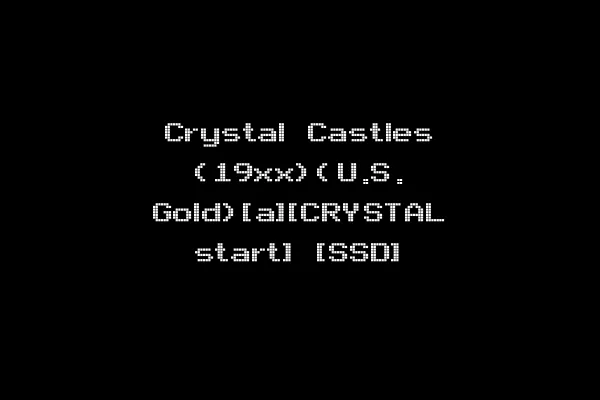 Crystal Castles (19xx)(U.S. Gold)[a][CRYSTAL start] [SSD]