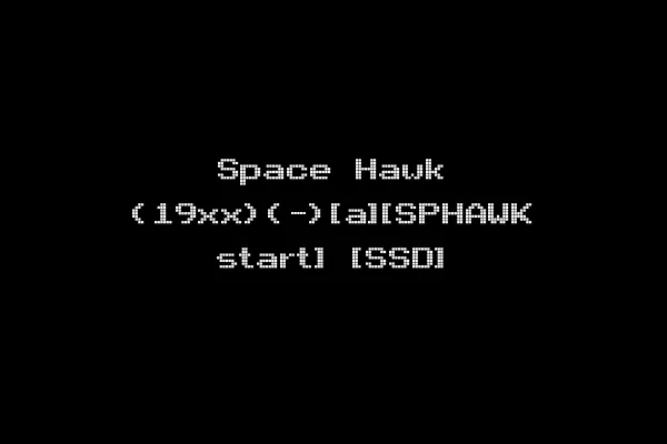 Space Hawk (19xx)(-)[a][SPHAWK start] [SSD]