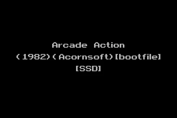 Arcade Action (1982)(Acornsoft)[bootfile] [SSD]