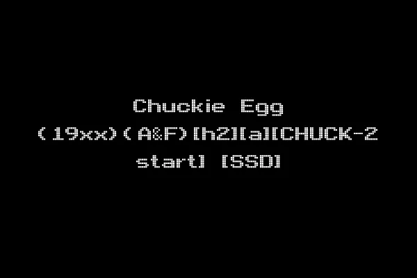 Chuckie Egg (19xx)(A&F)[h2][a][CHUCK-2 start] [SSD]