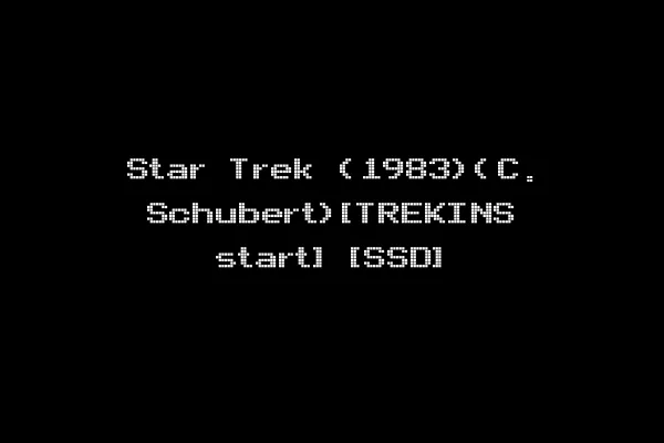 Star Trek (1983)(C. Schubert)[TREKINS start] [SSD]