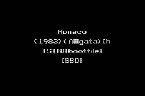 Monaco (1983)(Alligata)[h TSTH][bootfile] [SSD]