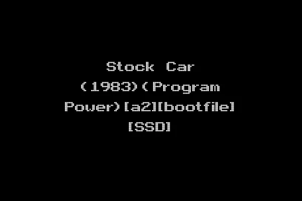 Stock Car (1983)(Program Power)[a2][bootfile] [SSD]