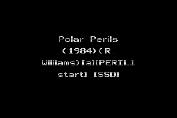 Polar Perils (1984)(R. Williams)[a][PERIL1 start] [SSD]