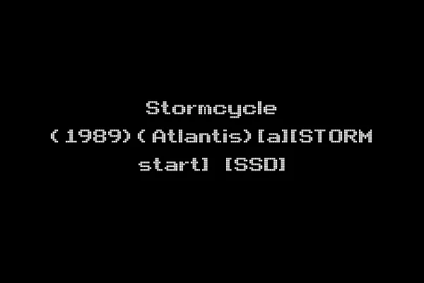 Stormcycle (1989)(Atlantis)[a][STORM start] [SSD]