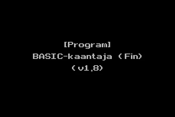 [Program] BASIC-kaantaja (Fin) (v1.8)
