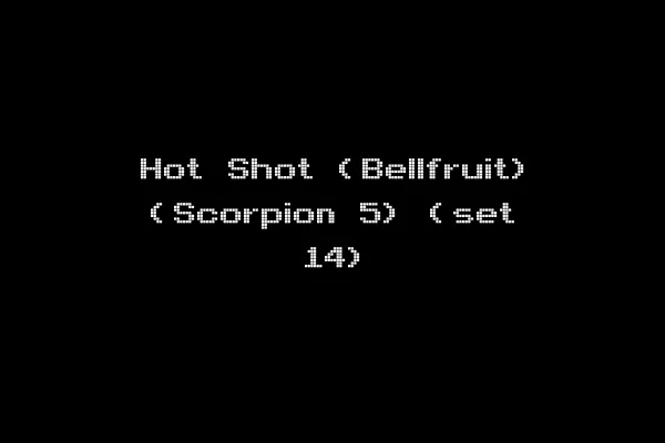Hot Shot (Bellfruit) (Scorpion 5) (set 14)