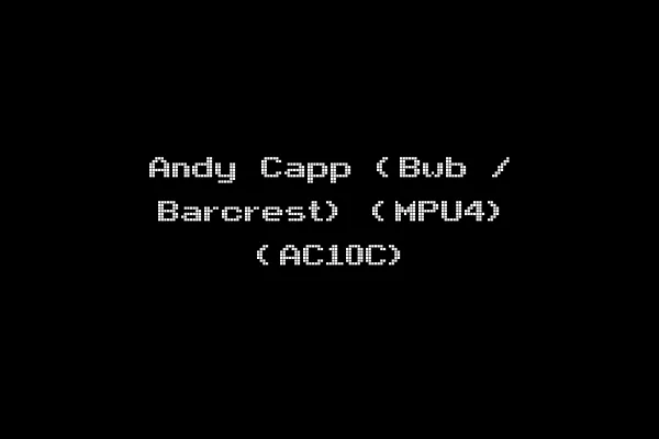Andy Capp (Bwb / Barcrest) (MPU4) (AC10C)