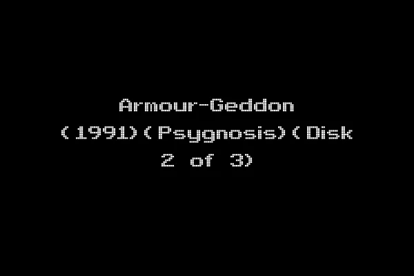 Armour-Geddon (1991)(Psygnosis)(Disk 2 of 3)