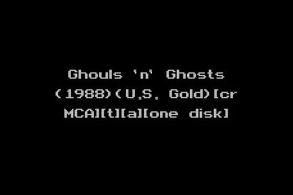 Ghouls 'n' Ghosts (1988)(U.S. Gold)[cr MCA][t][a][one disk]