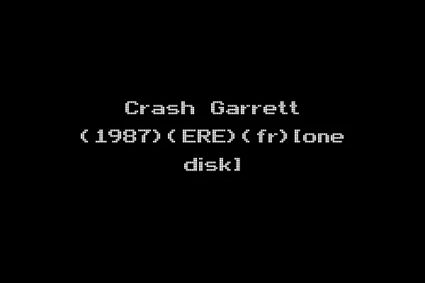 Crash Garrett (1987)(ERE)(fr)[one disk]