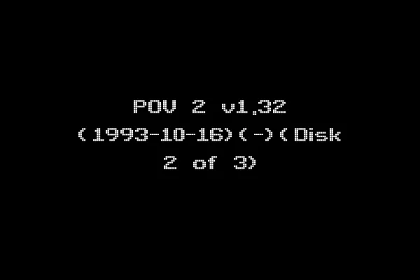 POV 2 v1.32 (1993-10-16)(-)(Disk 2 of 3)