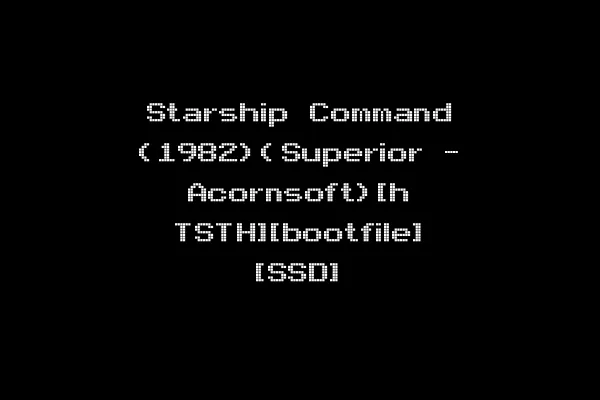 Starship Command (1982)(Superior - Acornsoft)[h TSTH][bootfile] [SSD]