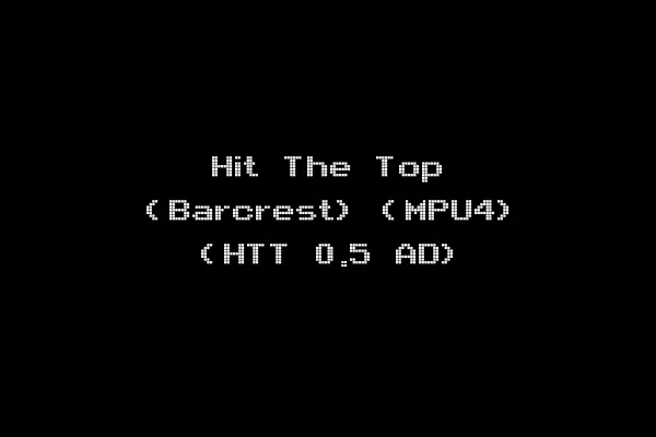 Hit The Top (Barcrest) (MPU4) (HTT 0.5 AD)