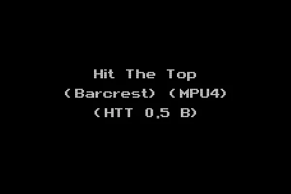 Hit The Top (Barcrest) (MPU4) (HTT 0.5 B)