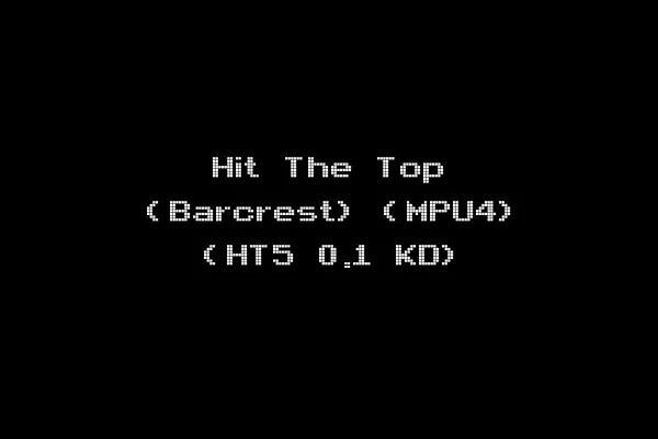 Hit The Top (Barcrest) (MPU4) (HT5 0.1 KD)