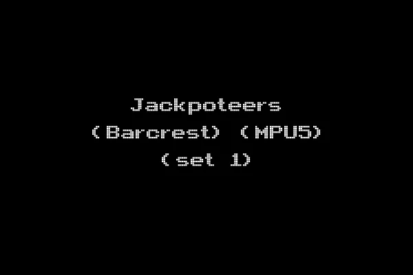 Jackpoteers (Barcrest) (MPU5) (set 1)