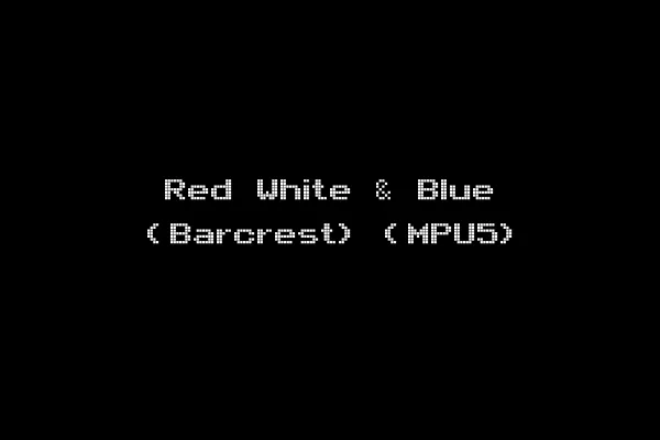 Red White & Blue (Barcrest) (MPU5)