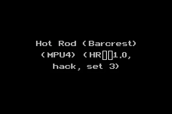 Hot Rod (Barcrest) (MPU4) (HR__1.0, hack, set 3)