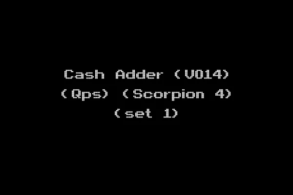 Cash Adder (V014) (Qps) (Scorpion 4) (set 1)