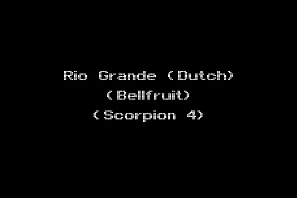 Rio Grande (Dutch) (Bellfruit) (Scorpion 4)