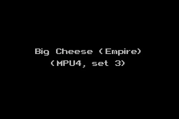 Big Cheese (Empire) (MPU4, set 3)