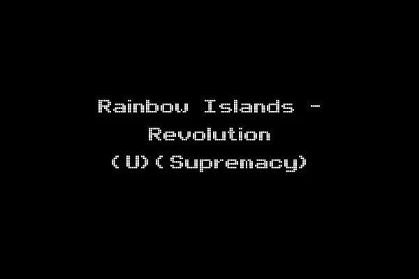 Rainbow Islands - Revolution (U)(Supremacy)