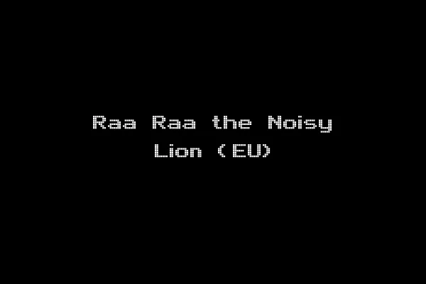 Raa Raa the Noisy Lion (EU)