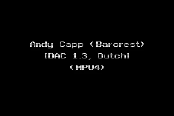 Andy Capp (Barcrest) [DAC 1.3, Dutch] (MPU4)