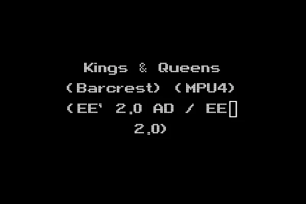 Kings & Queens (Barcrest) (MPU4) (EE' 2.0 AD / EE_ 2.0)