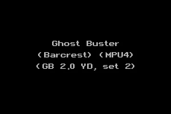 Ghost Buster (Barcrest) (MPU4) (GB 2.0 YD, set 2)