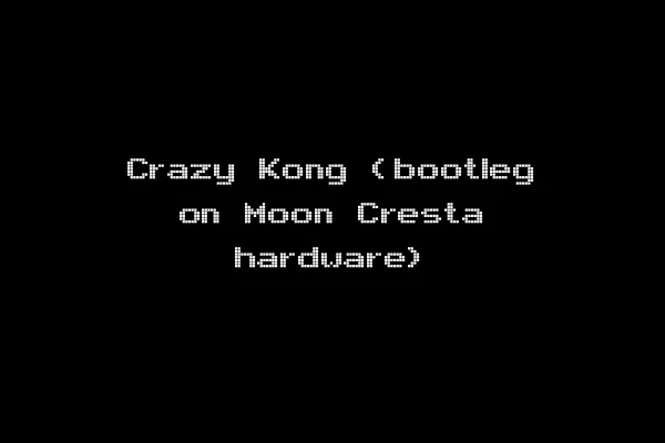 Crazy Kong (bootleg on Moon Cresta hardware)