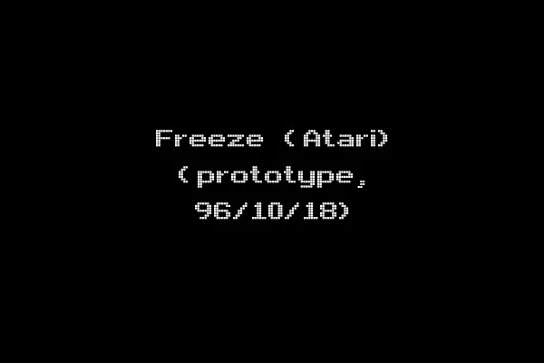 Freeze (Atari) (prototype, 96/10/18)