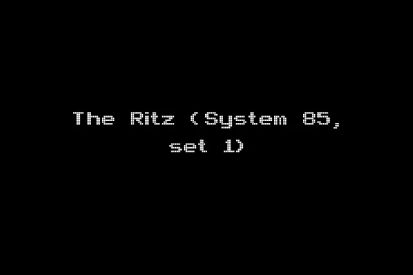 The Ritz (System 85, set 1)